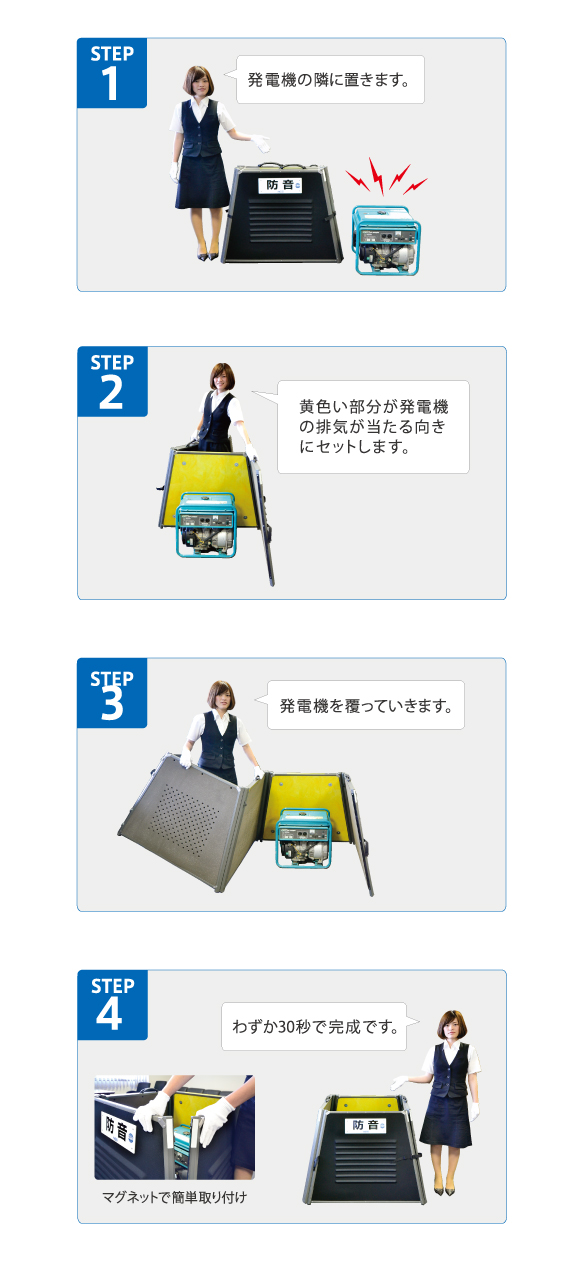 ミノリ・エンジンサイレンサー(MINORI ENGINE SILENCER)設置方法流れ